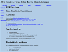 Tablet Screenshot of btks.de